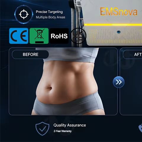 Ems Body Sculpting Machine Emslim - 7000W Ems Muscle Stimulator Machine Body