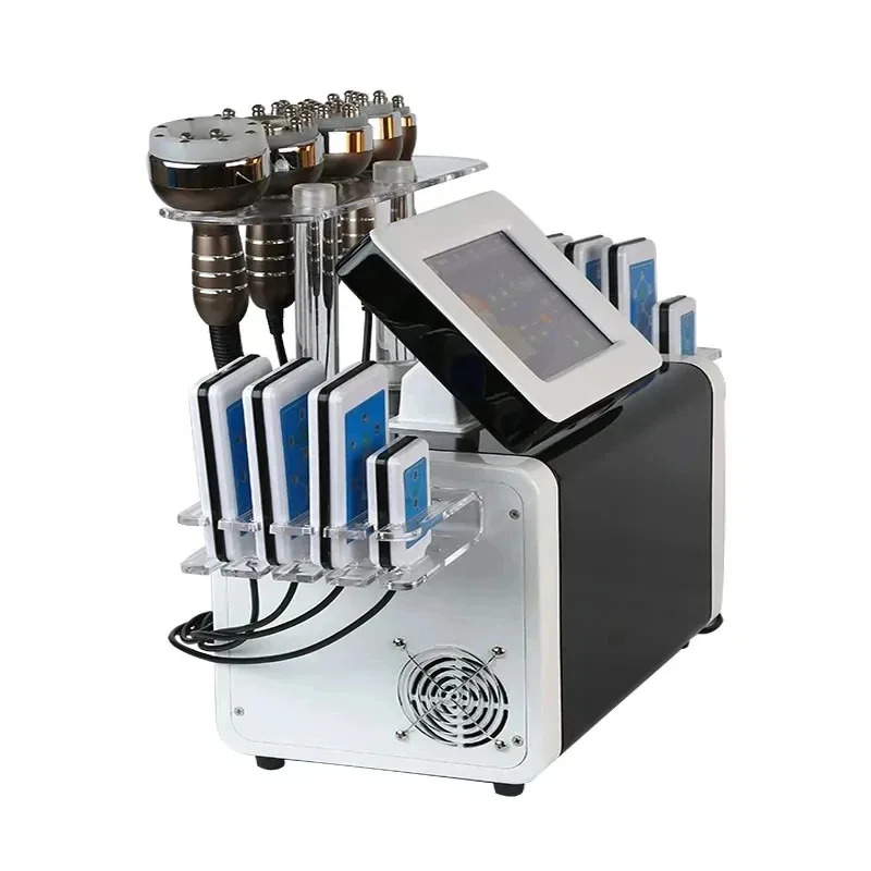 6 In 1 Cavitation Rf Machine 40K - Professional 6-in-1 Ultrasonic Cavitation Machine 40K