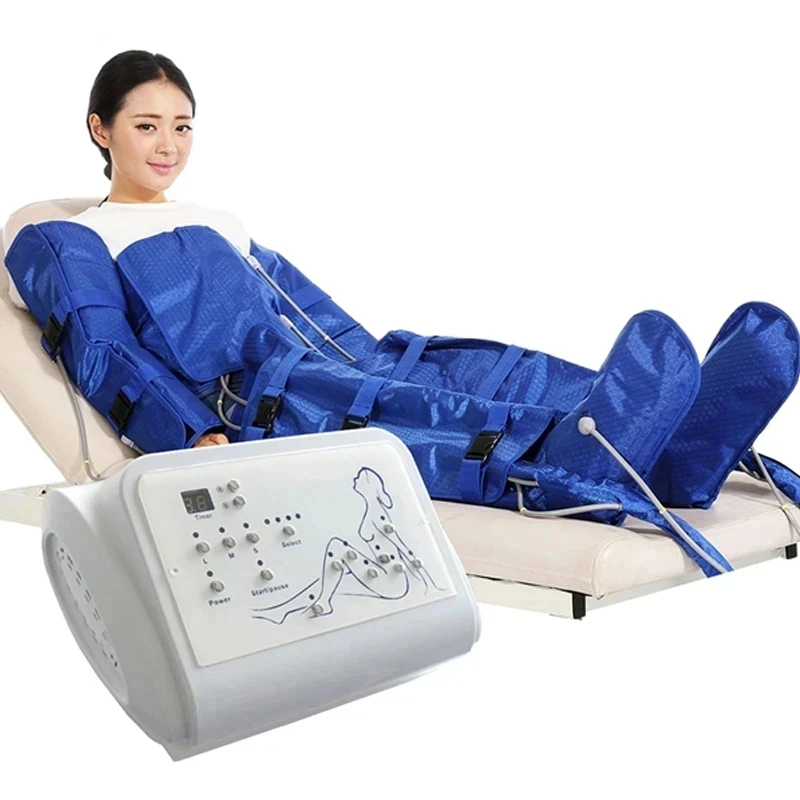 Pressotherapy Lymphatic Drainage Suit - Vacuum Compression Therapy Device, Featuring Lymphatic