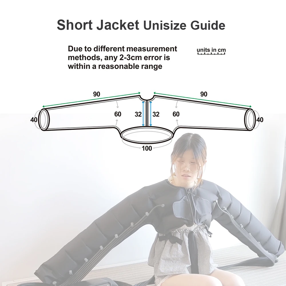 Pressotherapy Lymphatic Drainage Suit - CE Certified Pressotherapy Machine, Lymphatic Drainage