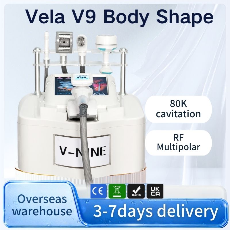 NEW V9 Vela Body Weight Loss V - đánh giá và giá Cavitation Machine 80K Weight Loss
