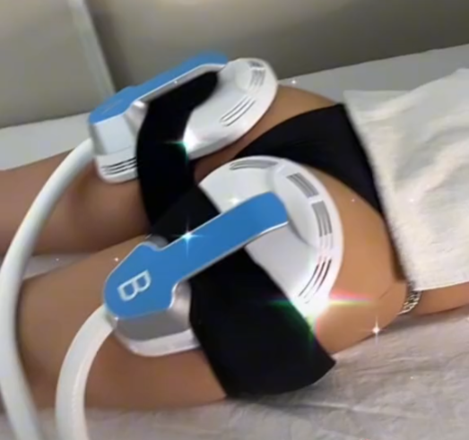 Electromagnetic 4 Handles emsl - đánh giá và giá Ems Body Sculpting Machine Emslim
