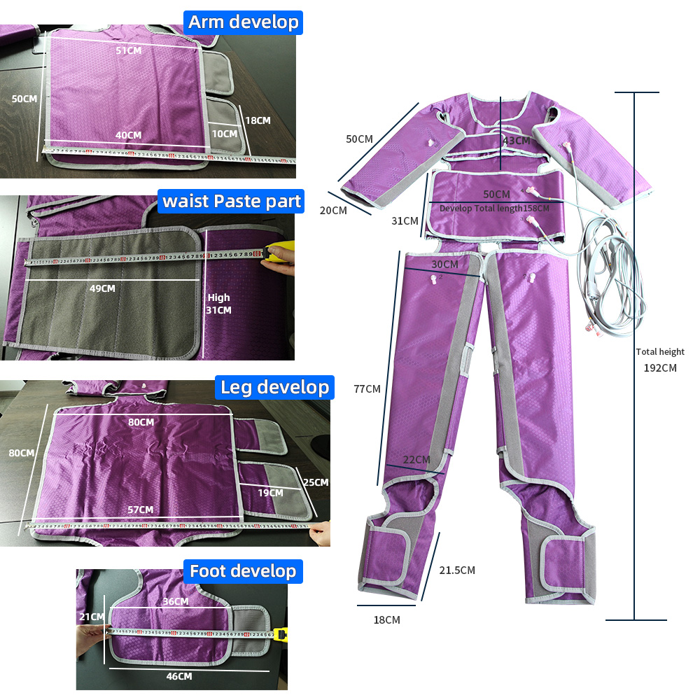 Lymphatic Drainage Machine Wei - đánh giá và giá Pressotherapy Lymphatic Drainage Suit