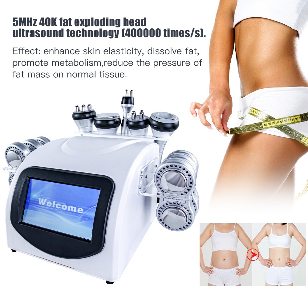 6-in-1 Vacuum Cavitation Slimm - đánh giá và giá 6 In 1 Cavitation Rf Machine 40K
