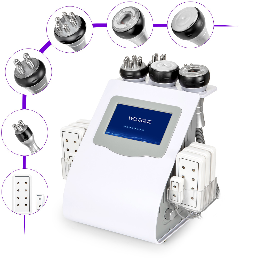 6 In 1 80k Cavitation Machine  - đánh giá và giá Vacuum Cavitation Body Contouring