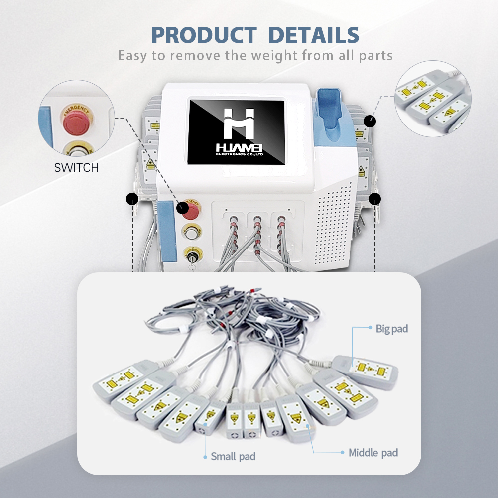 Factory Price Lipolaser Body S - đánh giá và giá Lipo Laser Pads Slimming Machine