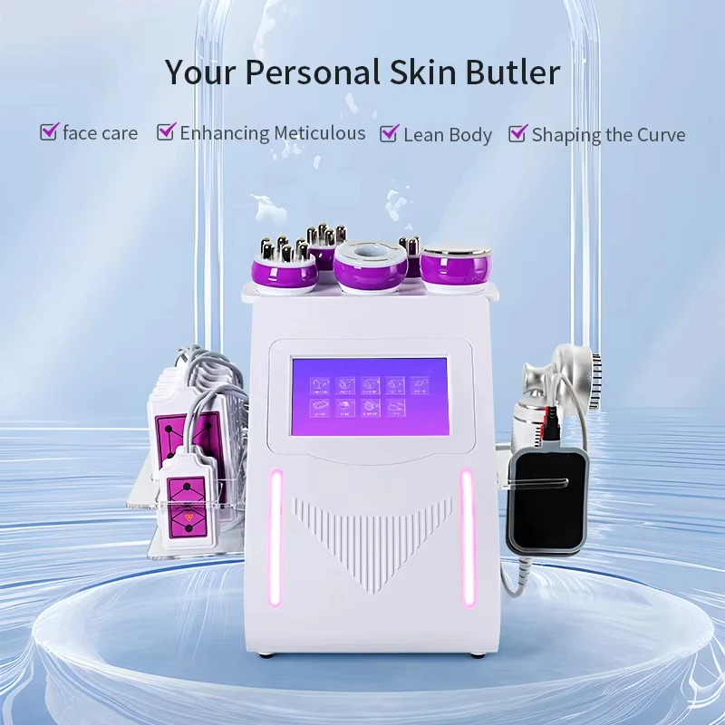 9 in 1 Laser Vacuum Radiofrequ - đánh giá và giá Lipo Laser Pads Slimming Machine