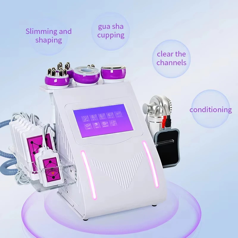9 in 1 Laser Vacuum Radiofrequ - đánh giá và giá Lipo Laser Pads Slimming Machine
