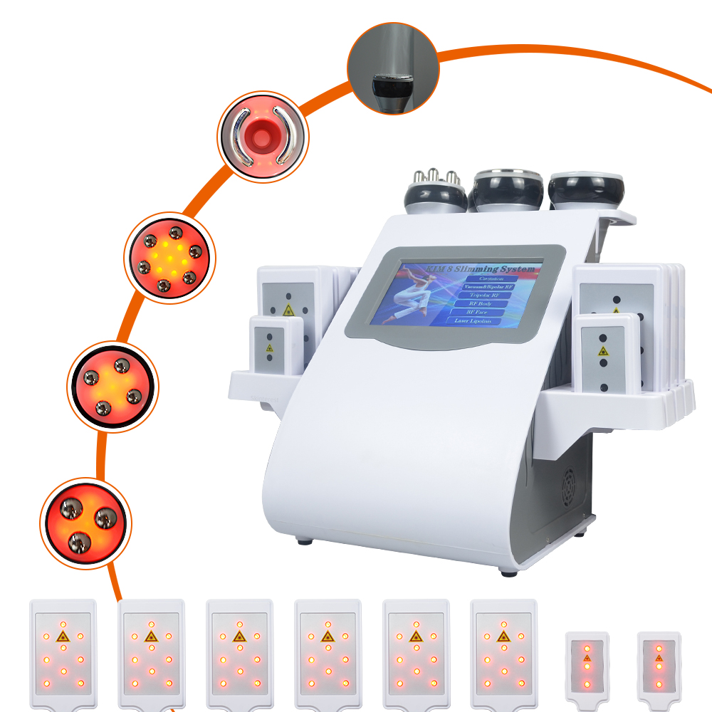 Professional Cavitation RF Lip - đánh giá và giá 6 In 1 Cavitation Rf Machine 40K