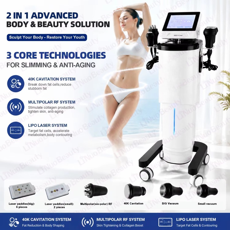 New Professional 40K Cavitatio - đánh giá và giá Vacuum Cavitation Body Contouring