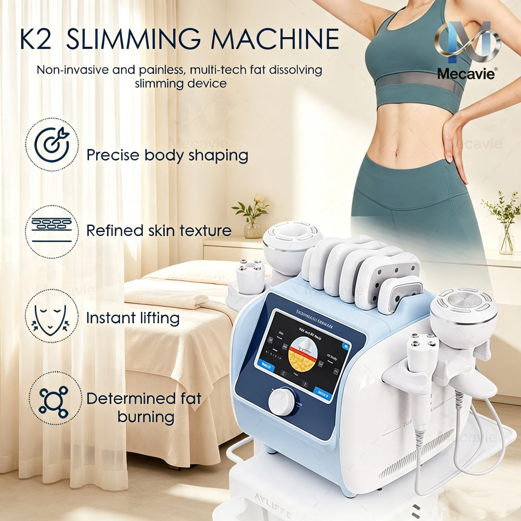 6 In 1 40K Cavitation RF Vacuu - đánh giá và giá 6 In 1 Cavitation Rf Machine 40K