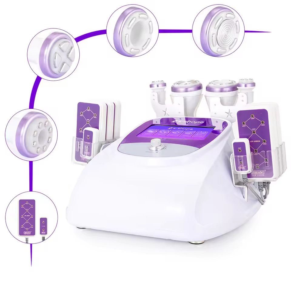 5 in 1 30k Cavitation Multipol - đánh giá và giá Lipo Laser Pads Slimming Machine