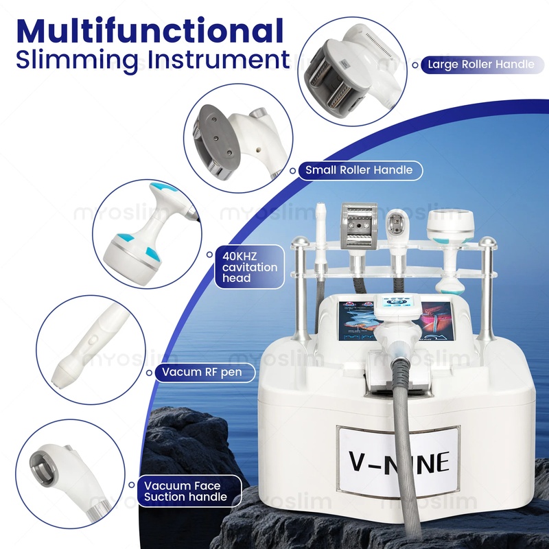 Portable V9 Vela Body Shape We - đánh giá và giá Cavitation Machine 80K Weight Loss
